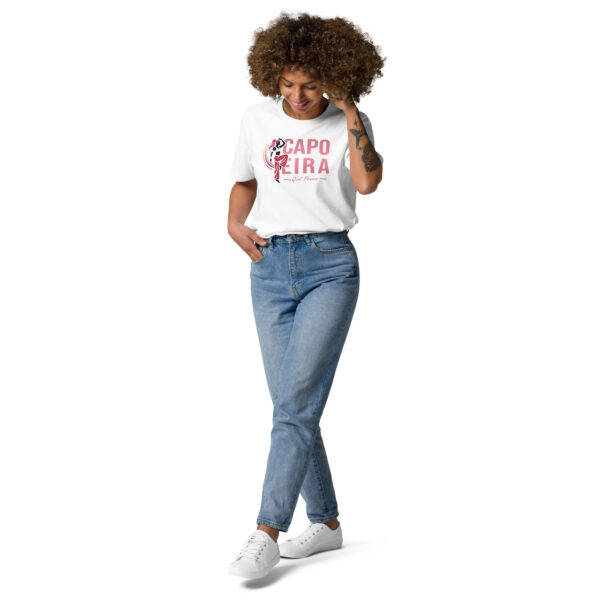 T-shirt Capoeira Girl Power unisexe en coton biologique